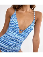 MIX & MATCH SUMMER – Trojúhelníkové jednodílné plavky s polstrovanými košíčky Triumph