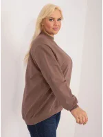 Mikina RV BL 6299.11 hnědá Mikina RV BL 6299.11 hnědá