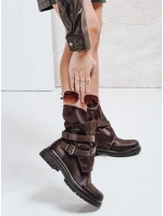 FashionStreet hnědé dámské boty ZY1143