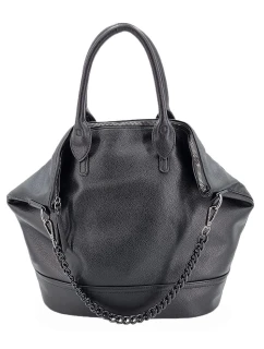 Moderní dámská shopperka černá 5V2QV - Vivian