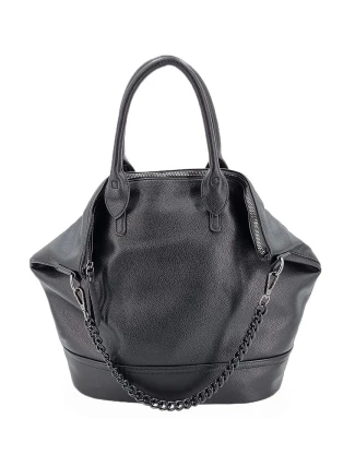 Moderní dámská shopperka černá 5V2QV - Vivian