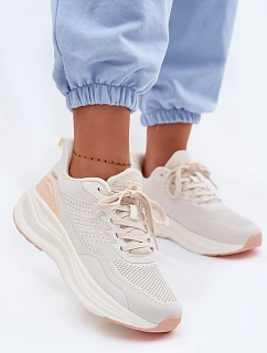 Dámské sportovní boty na platformě béžové Gelirae
