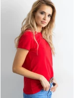 Tričko RV TS 4623.86 červená Tričko RV TS 4623.86 červená