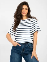 Tričko RV TS A1087.74 tmavě modrá a bílá