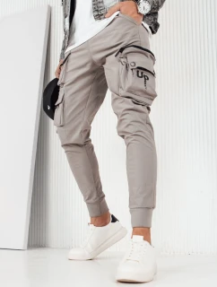 Pánské bojové kalhoty šedé FashionStreet UX4156