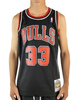 Mitchell & Ness pánské Chicago Bulls NBA Swingman Alternate Jersey Bulls 97 Scottie Pippen SMJYGS18151-CBUBLCK97SPI pánské