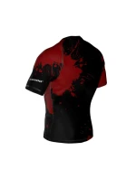 Kompresní tričko "Blood" Rashguard je vyrobeno z materiálu DBX MORE DRY M