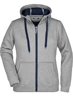 Daiber JN 354 Dámská mikina Doubleface 02.0354 sport grey/navy Daiber JN 354 Dámská mikina Doubleface 02.0354 sport grey/navy