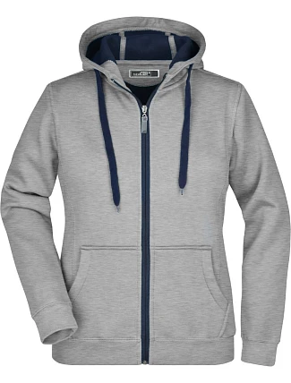 Daiber JN 354 Dámská mikina Doubleface 02.0354 sport grey/navy Daiber JN 354 Dámská mikina Doubleface 02.0354 sport grey/navy
