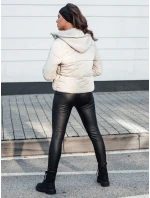 Dámská zimní péřová bunda NORDPUFF s kapucí šedá FashionStreet TY4645