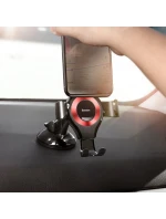 Držák do auta pro smartphone Baseus SUYL-XP09 (barva černá/červená) Držák do auta pro smartphone Baseus SUYL-XP09 (barva černá/červená)