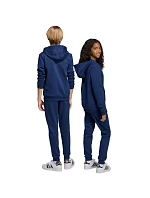 Dětské kalhoty adidas Entrada 26 Sweat navy blue JZ9135