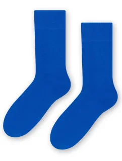 Steven 056 oblek hladký barva:modrá 092