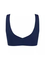 Dámská podprsenka ZERO Feel 2.0 Bralette - BLUE - tm. modrá 2114 - SLOGGI Dámská podprsenka ZERO Feel 2.0 Bralette - BLUE - tm. modrá 2114 - SLOGGI