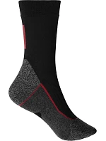 Daiber JN 213 Teplé pracovní ponožky 02.0213 black/red Daiber JN 213 Teplé pracovní ponožky 02.0213 black/red