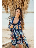 Župan Edna Námořnicky modrý vzor - Eldar Župan Edna Námořnicky modrý vzor - Eldar