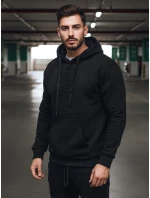 Pánská černá mikina FashionStreet BX5933