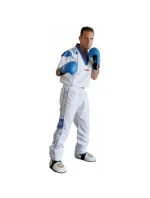 TOP TEN STAR COLLECTION kickboxerské oblečení bílo-modré