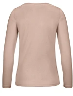 B&C #E150 LSL /women Dámské tričko s dlouhým rukávem 01.006T millennial pink
