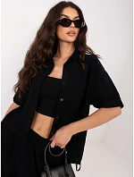 IT KS košile FL10320.12 černá IT KS košile FL10320.12 černá