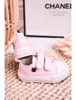 Dětské módní tenisky Big Star - světle růžové Dětské módní tenisky Big Star - světle růžové