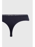 Dámská tanga 3Pack UW0UW04890 0V6 růžovo/modro/černé - Tommy Hilfiger