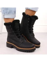 Rieker W 72625-00 RKR714 boty s kožešinou Rieker W 72625-00 RKR714 boty s kožešinou