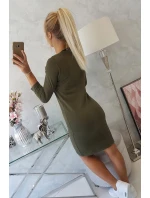 Klasické khaki šaty