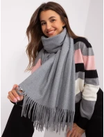Šála AT SZ 23185.73P tmavě šedá