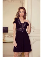 Dámská noční košile Selma Černá - ELDAR Dámská noční košile Selma Černá - ELDAR