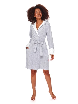 Dámský župan 7059 grey - Doctornap