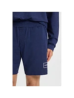 Hugo Loungewear pánské šortky na spaní Laze AZZURRO (50525247-409)