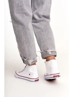 Dámské vysoké tenisky Big Star - bílé Dámské vysoké tenisky Big Star - bílé