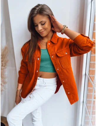 Dámská bunda ALEXANDRIA oranžová FashionStreet TY3602