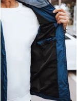 Pánská prošívaná modrá vesta FashionStreet TX4569 Pánská prošívaná modrá vesta FashionStreet TX4569