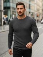 Pánský antracitový svetr WX2293z