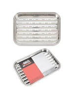 Grilovací deska 34x24CM z nerezové oceli