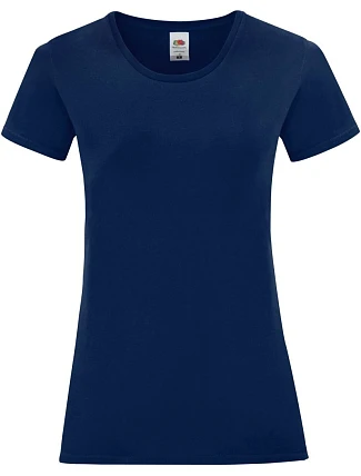 Fruit of the Loom Lady-Fit Iconic 150 T Dámské tričko 16.1432 navy