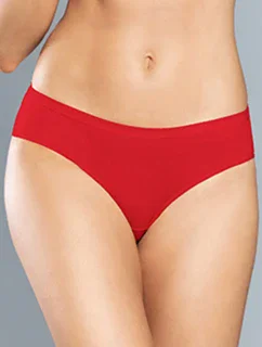 Italian Fashion Ibiza midi barva: červená