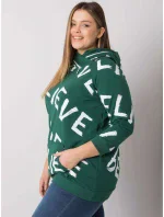 Mikina RV BL 7034.77P tmavě zelená