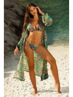 Dámské dvoudílné plavky Hawaii 10 S555HA10-1 květinový vzor - Self