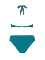 Dámské dvoudílné plavky Mystic 1 S115MS1 tm. zelené - Self