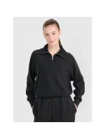 Dámská mikina oversize bez kapuce 4F 4FRSS25TSWSF2150-20S