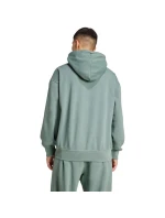 Pánská mikina adidas A SZN W FL HD green JL6538 pánské barvy