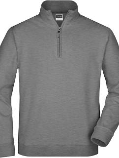 Daiber JN 352 Mikina s 1/4 zipem 02.0352 sport grey