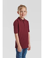 Fruit of the Loom Kids 65/35 Polo Dětské piqué polo 16.3417 white Fruit of the Loom Kids 65/35 Polo Dětské piqué polo 16.3417 white
