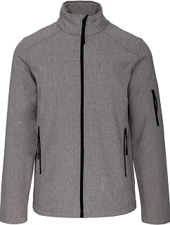 Kariban K 401 Pánská 3-vrstvá softshellová bunda 20.K401 marl grey