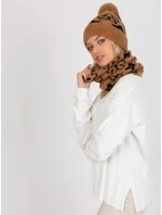 Tunelová šála AT KM CM 331 hnědá Tunelová šála AT KM CM 331 hnědá