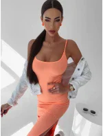 Dámské šaty 279064 lososové - Ola Voga