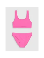 Dívčí dvoudílné plavky 4F JUNIOR 4FJWMM00UBKSF027-55N